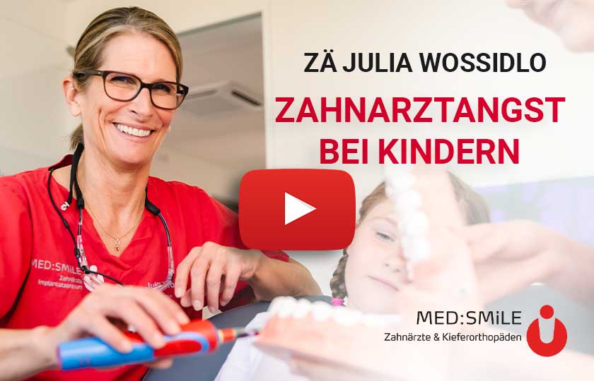 Kinderzahnärztin Julia Wossidlo spricht im Video-Interview über Zahnarztangst